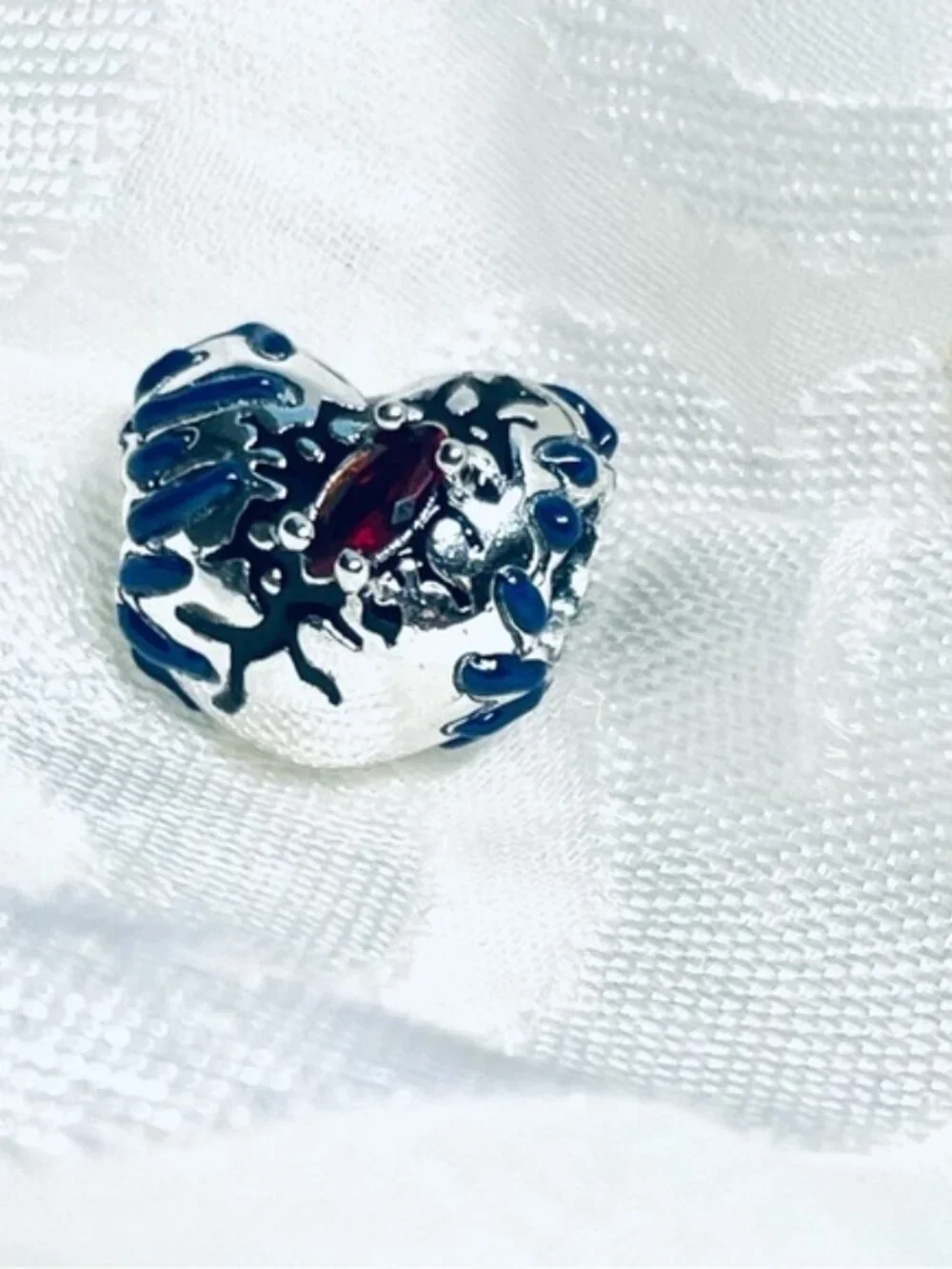 💖✨ NEW Stranger Things Glow Heart Charm – Upside Down 🌑 S925